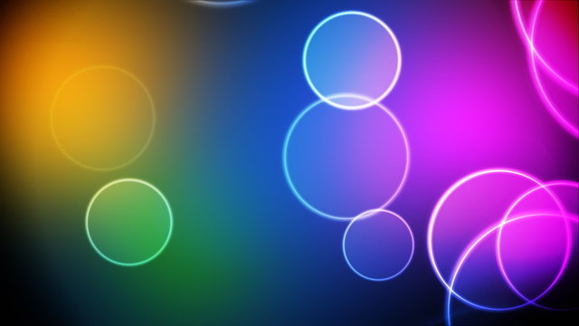 Color circles loop