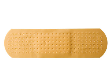 pansement sur fond blanc
