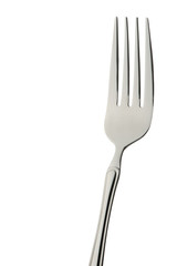 Fork isolated. Kitchen accessories close up