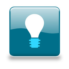 Button licht taubenblau