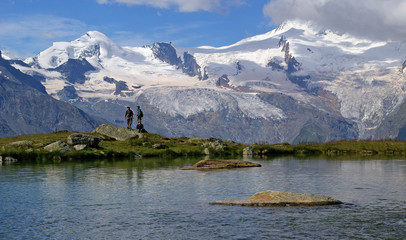 Saas Fee und seine Seen