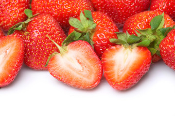 Fresh and tasty strawberries