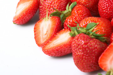 Fresh and tasty strawberries