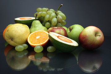 The various fruit useful to health, still-life