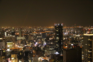 Fototapeta na wymiar 夜景（大阪）
