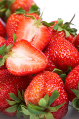 Fresh and tasty strawberries