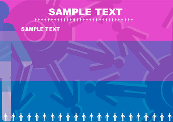 abstract Human Resources and business Teamwork People