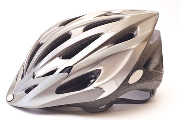 Bicycle helmet isolated
