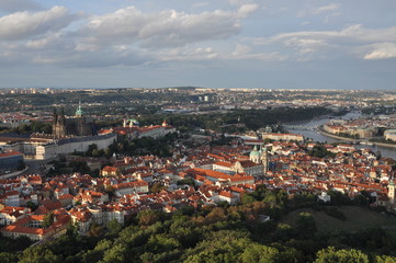 Naklejka premium Prag