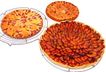 Plum desserts -  Pâtisseries aux quetsches