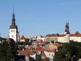Obraz premium Cityscape of Tallinn, capital of Estonia, Baltic Republic