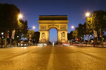 Fotobehang Arc de Triomphe, Paris © Brian Jackson