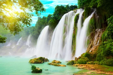 Fototapete Wasserfälle Detian-Wasserfall