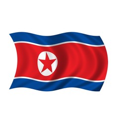 Flagge Nordkorea