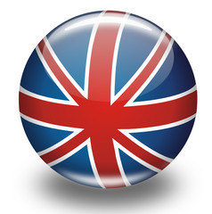 Kugel Großbritannien Fahne