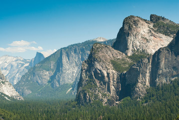 tunnel view in yosemite national park