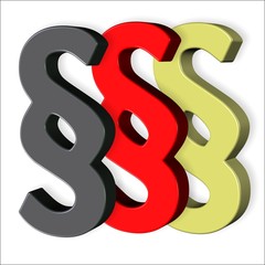 Naklejka premium Gesetz