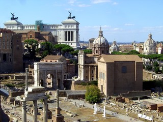 Forum Romanum Luftbild