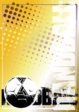 handball golden poster background 1