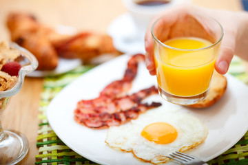 Delicious breakfast