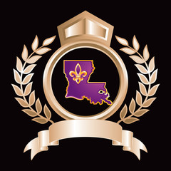 Royal crest of louisiana