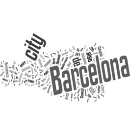 Barcelona word cloud