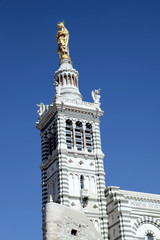Fototapeta na wymiar Basilique Notre Dame De La Garde - Marseille