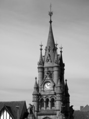 Stradford Upon Avon. Market square. Clock Tower.