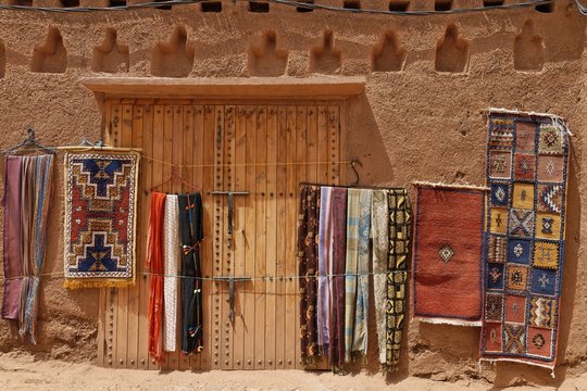 Tapis traditionnelles du sud Marocain