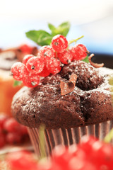 Chocolate muffin