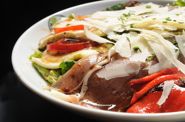 Fresh salad - Delicious fresh salad with tomatoes