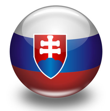 Kugel Slowakische Republik Fahne