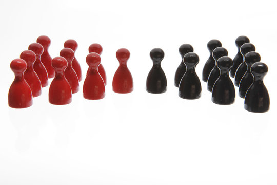 Rot vs. Schwarz