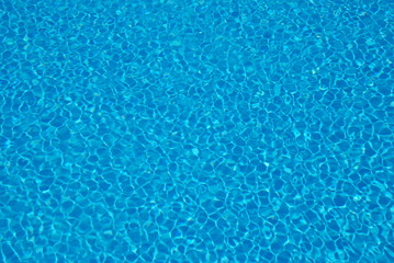 Blaues klares Wasser Hintergrund pool