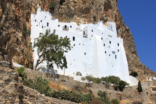 Monast&egrave;re de la Panagia Chozoviotissa &agrave; Amorgos  - Gr&egrave;ce
