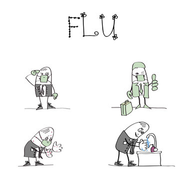 Grippe h1n1 - comment se comporter en entreprise (b)