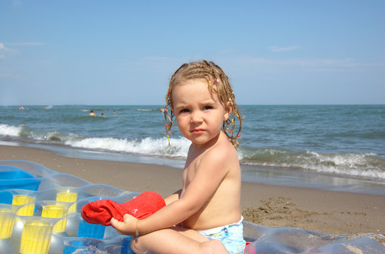 am Strand