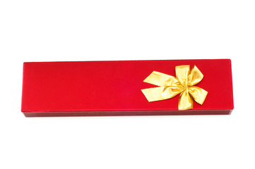 Gift boxes isolated on the white background