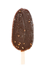 Ice cream isolated on the white background