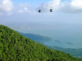 Langkawi hill cable car, Malaysia