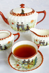 Antique tea set