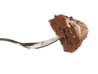 Muffin mit Schokolade