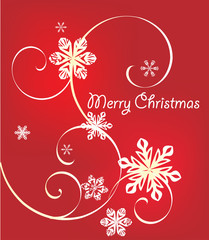 Merry Christmas abstract background vector