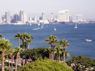 vue panoramique sur la ville de San Diego - 16889399