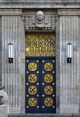 Jugendstil Tor Deutsche Bücherei Leipzig 2 Bismarck
