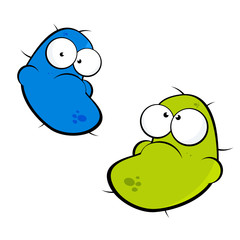 virus gippe bakterie lustig