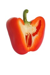 Section of red pepper