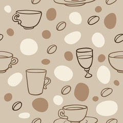 coffee seamless pattern 3