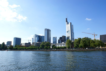 Fototapeta na wymiar Frankfurter Skyline