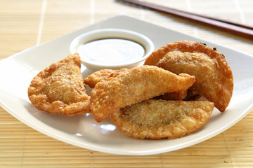 Fried Pot Stickers (Gyoza)